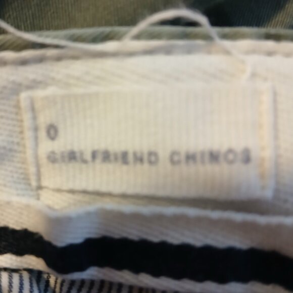 GAP Women's Girlfriend Chinos  Pants  Green Camo - Picture 10 of 11